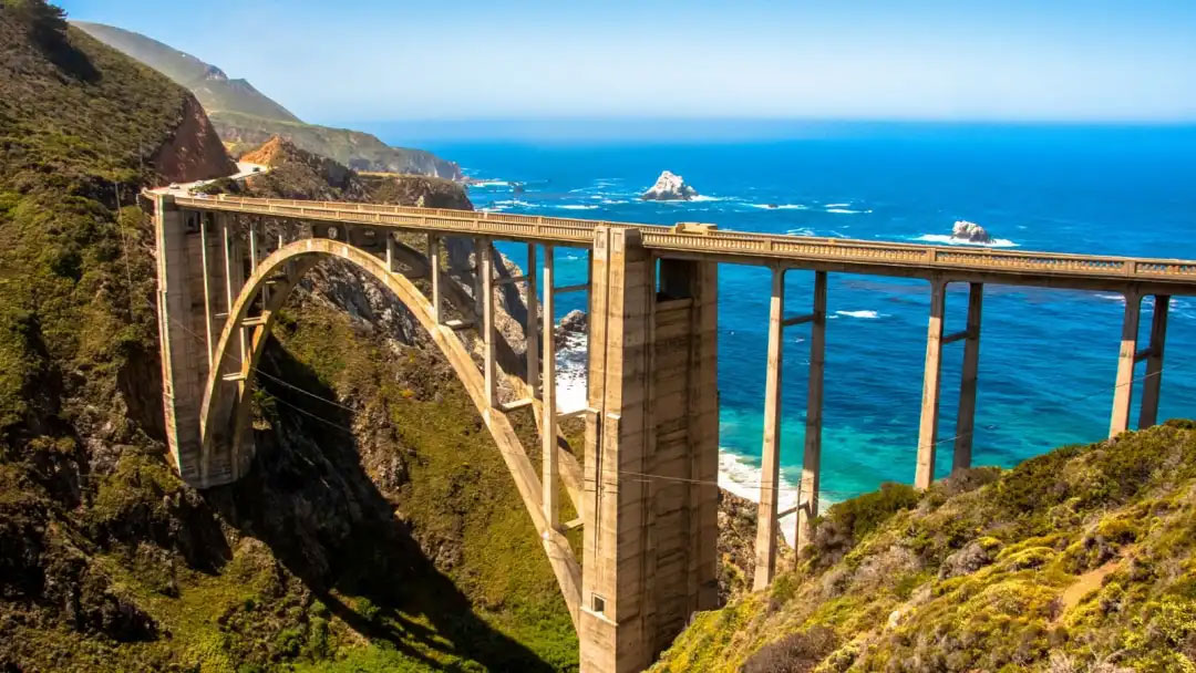 1号公路,Pigeon Point,Davenport Pier,三重门,17 - mile drive,Monterey,Big Sur,Ragged Point,丹麦小镇